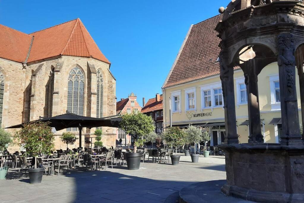 'bright 1' Innenstadtlage, Ruhige, Schoene, Helle 3zkb Wlan Apartment Herford